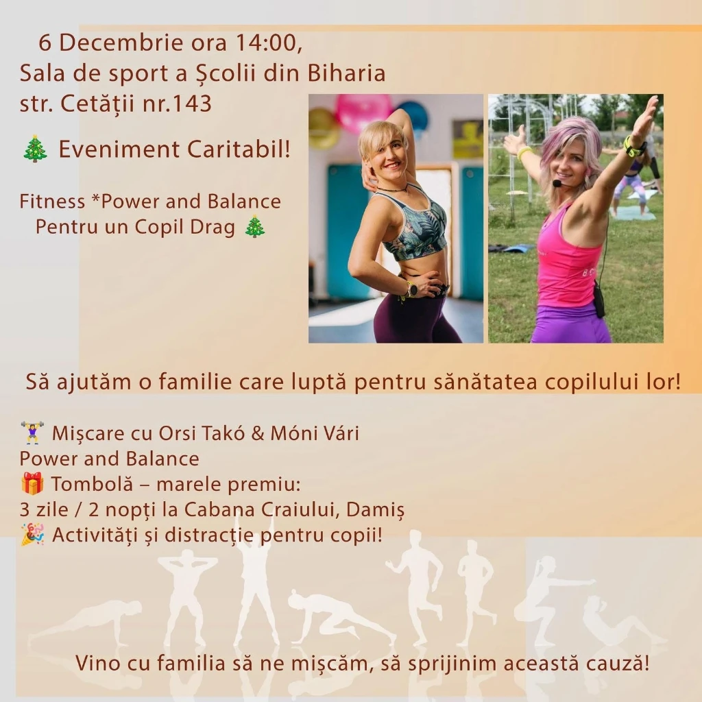 Power & Balance — eveniment caritabil