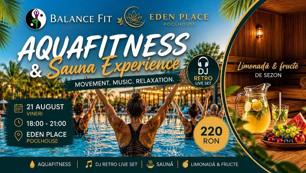 Aquafitness & Sauna Experience