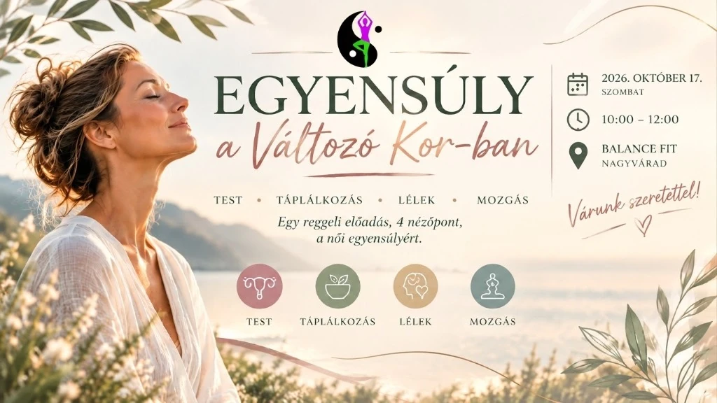 Echilibru în menopauză — workshop pentru femei